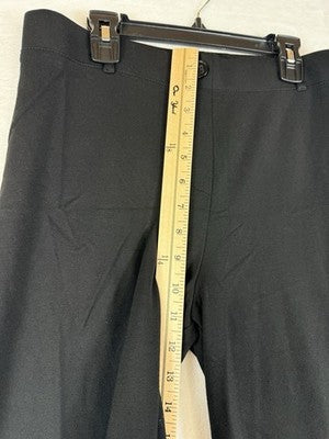 Betabrand Crop Pants Medium Black DPYP Womens