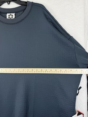 Obermeyer Explorer Tech Crew Mens 2XL Sweatshirt Pullover Cement New NWT
