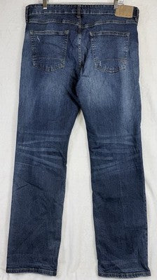 Aeropostale Jeans 34x32 Men Straight Leg Blue Aero Denim