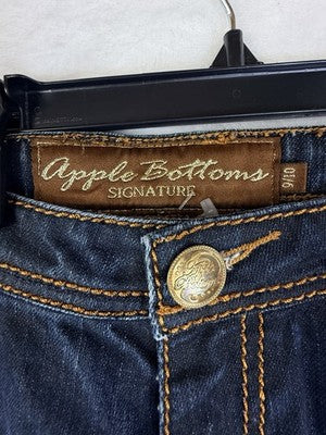 Vintage Apple Bottom Jeans 9/10 Embroidered Y2K Bootcut *FlawRead