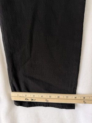 Levis Ribcage Straight Ankle Jeans 29 Womens 25x29 Black Levi’s New NWT