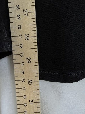 Levis Ribcage Bell Jeans 26 Black High Rise Jeans 26x30 Bell Bottom New NWT