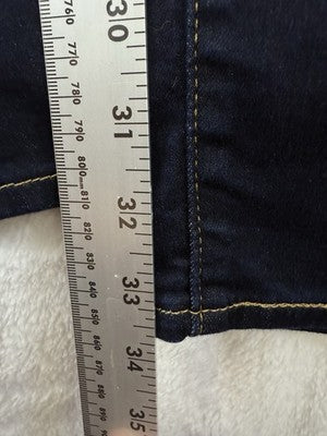Levis Jeans Women Size 31 12 Long 313 Shaping Straight Leg Dark Blue Levi’s NWT