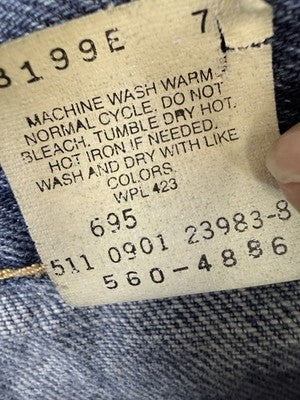 Vintage Levis Jeans 560 32x30 Made In USA Blue Denim Y2K 2001 Levi’s