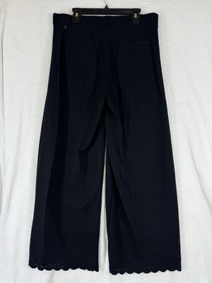 Betabrand Crop Pants Medium Black DPYP Womens