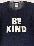 Declan My Time On Earth Kids Fleece Be Kind Sweatshirt Blue LA Made In USA