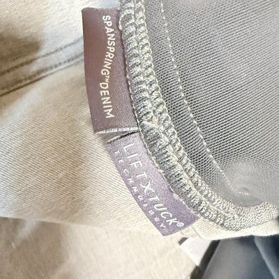 NYDJ Pull On Jeans 1X Gray Black Lot SanSpring Denim Lift Tuck Plus Size Womens