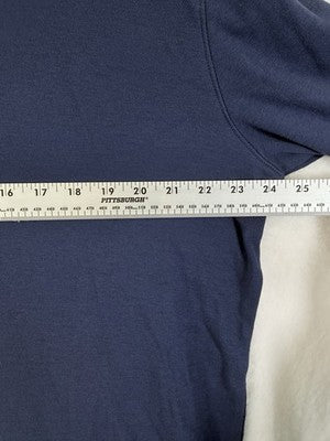Banana Republic Polo Shirt XXL Blue 2XL Long Sleeve Mens Knit
