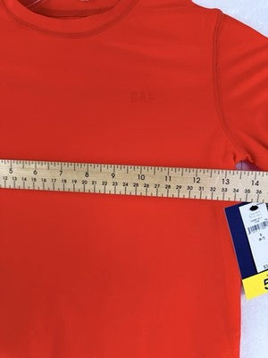 Gap Kids Rash Guard Long Sleeve Boys Small 6-7 Orange Swim UPF 50+ New NWT