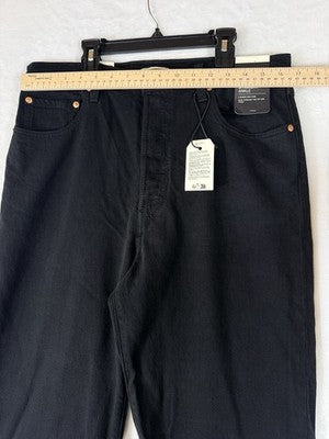 Levis Ribcage Straight Ankle Jeans 32 Womens 32x29 Black Levi’s New NWT
