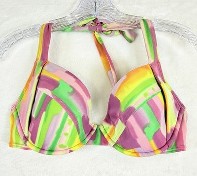 Victoria’s Secret Bikini Top 36D Swim Swimwear Pink Womens