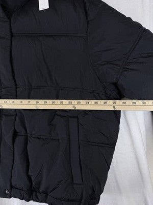 Old Navy Puffer Jacket 2x Black Plus Size Womens New NWT