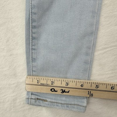 Levis 721 High Rise Skinny 24 24x30 00 Womens Light Blue High Rise New NWT
