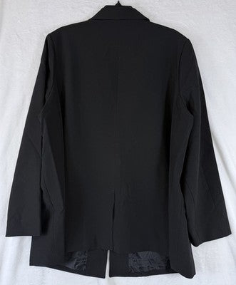 Old Navy Blazer Women XXL Black Suit Jacket Classic Stretch New NWT