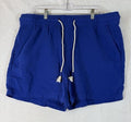 Old Navy Dimension Shorts XL Blue High Rise Cotton Gauze Blue Drawstring Women
