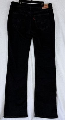 Levis Superlow Bootcut Jeans 30 Womens 30x34 Black Low Rise Boot Cut Levi’s