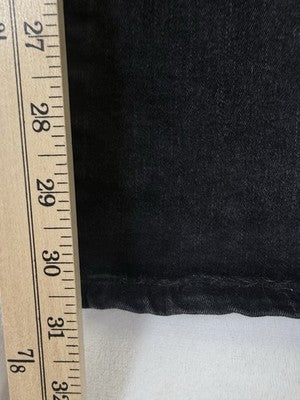 Aeropostale Pull On Flare Jeans Medium Womens Black Denim