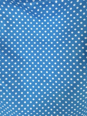 Lands End Tankini Top 14W Blue Swimsuit Square Neck Women Swim Underwire New NWT