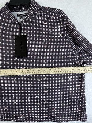 Bad Birdie Womens Large Golf Top UV Long Sleeve Shirt Throwing Dart New NWT $88