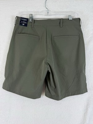 J Crew Tech Shorts Mens 28 Green 7” Inseam New NWT