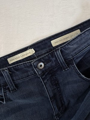 Anthropologie Jeans 29 High Rise Skinny Blue Pilcro And The Letterpress Womens