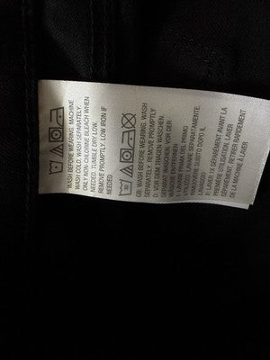 Susan Graver Jeans 14 Black Bootcut Stretch Denim Womens