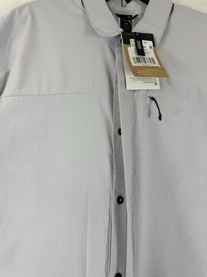 The North Face Shirt XXL Womens Top Button Up Lightrange Mystic Haze 2X New NWT