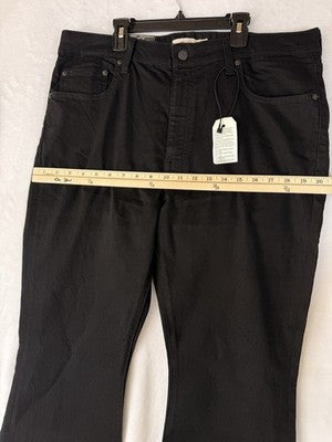 Levis 726 Flare Jeans 34 Women 34x34 Black Mid Rise Levi’s New NWT