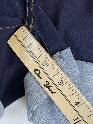 Wax Jeans But I Love You Shorts 3X Dark Blue Butt Lifting Jean 3” Womens New