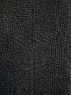 Merona Flat Front Suit Pants 34x34 Gray Windowpane Plaid New NWT