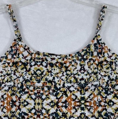 The Limited Top Medium Sleeveless Floral Lightweight Womens Halter Blouse Tops