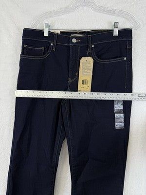 Levis Jeans Women Size 31 12 Long 313 Shaping Straight Leg Dark Blue Levi’s NWT