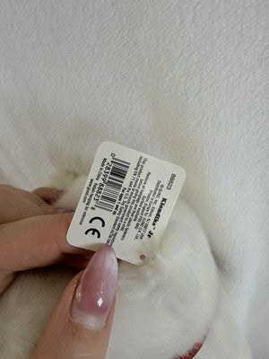 Gund Teddy Bear Plush Klondike Jr 88823 Polar Bear White Stuffed Tags 12”