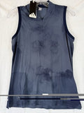 Adidas Womens Golf Polo Ultimate365 Small Shirt Sleeveless Blue New NWT
