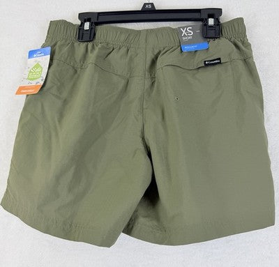 Columbia Shorts Womens XS Sandy River Short II 5” Nylon Pockets New NWT