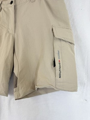 Musto Sailing Shorts US 8 Womens Deck Stretch Beige Tan Fast Dry