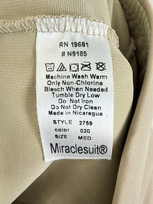 Miraclesuit Shapewear Medium Extra High Waist Thigh Shaper Beige 2759