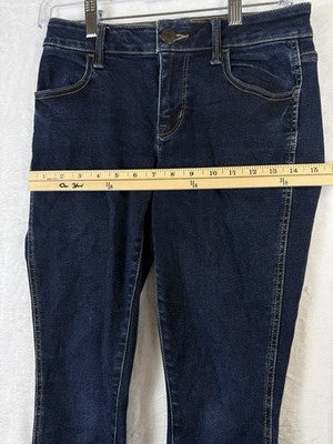 M Jeans By Maurices Mid Rise XS Short Blue Denim Womens