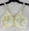 Bali Bra 34DD Double Support Wireless 3820 Ivory Wire Free Womens