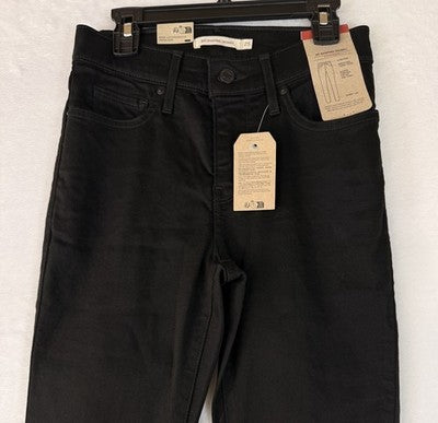 Levis 311 Shaping Skinny Jeans 25 Womens Black 25x30 New NWT