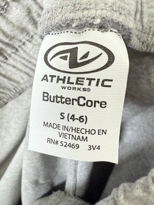 Athletic Works Shorts Small Women Buttercore Butter Core Gray Lot 2 Gym NEW