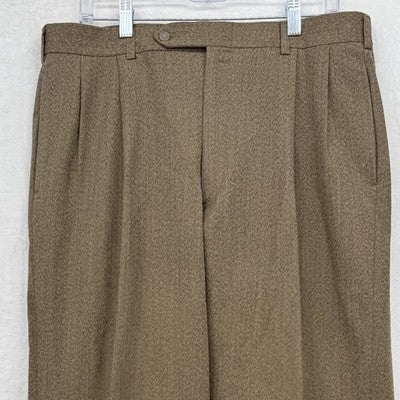 Brooks Brothers Pants 34x30 Wool Pleated Vintage Mens Made In USA Mens