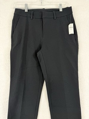 Gap Bistretch Pants 4 Petite Womens Slim Ankle New NWT Black Cotton Stretch