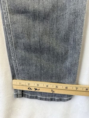 Hugo Boss Jeans Men 34x32 Grey Gray Slim Fit Straight Leg
