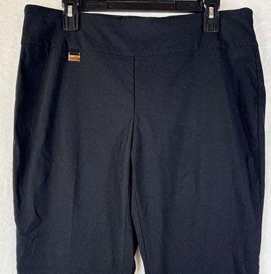 Alfani Pull On Pants Women 14 Short Black