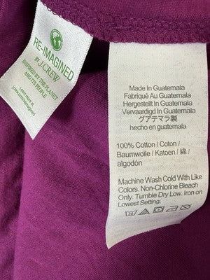 J Crew Turtleneck Top 2X Pink Knit Long Sleeve Womens