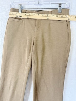 Banana Republic Sloan Pants 00 Petite Womens Beige