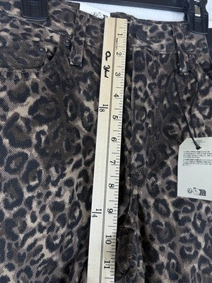 Levis Baggy Dad Jeans 24 Womens Leopard Print 24x30 Mid Rise Denim New NWT