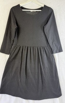 Artisan NY Dress Small Gray Knit Fit & Flare