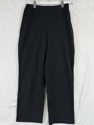 Women With Control Capri Pants Small 86 14 Lot Knit Pull On 3 Pairs Black Womens